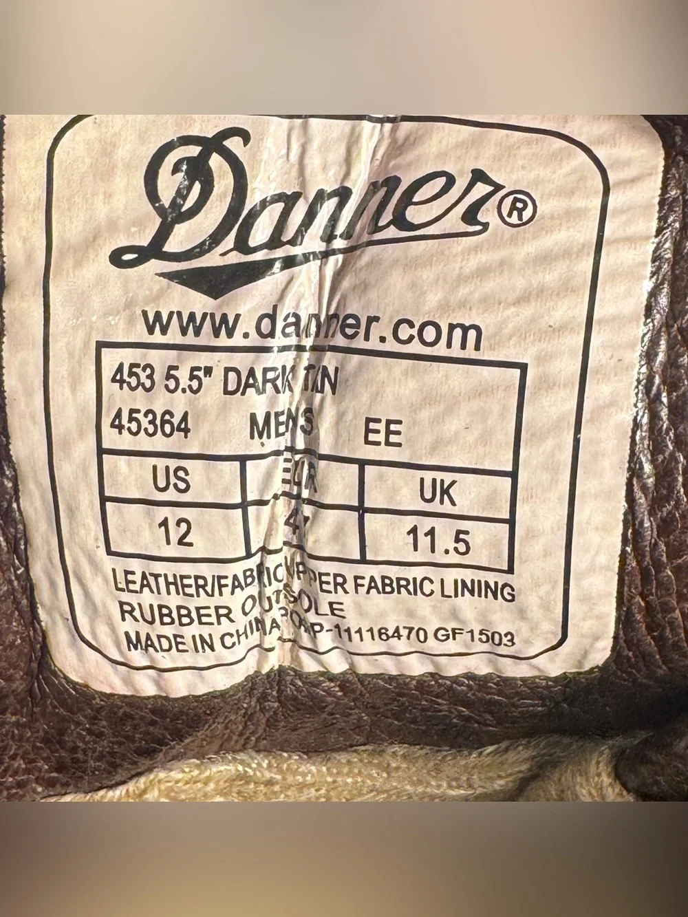 Danner 453 GORE-TEX Hiking Boots Leather Men’s Size 12